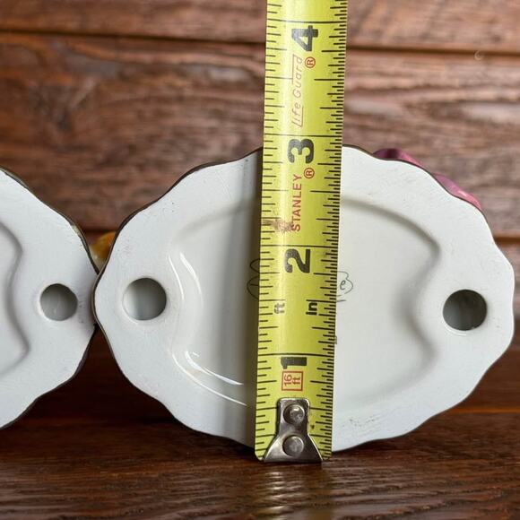 Vintage Easter Duck & Bunny Ceramic Candle Holders Spring Home Decor Set Cute - Picture 6 of 10